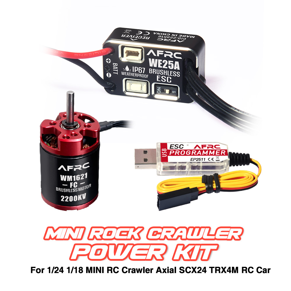 Rc Hobbies - AFRC ESC 25A Brushless Power Kit(Set)