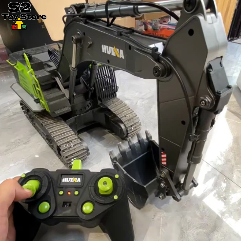 Huina 593 22-Channel 2.4Ghz RC - Rc Hobby Grade Excavator 评论和价格
