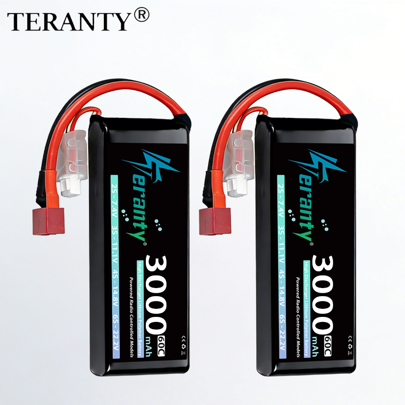 TERANTY 2S 3000mAh Lipo Batter - Rc Hobby Trucks 评论和价格