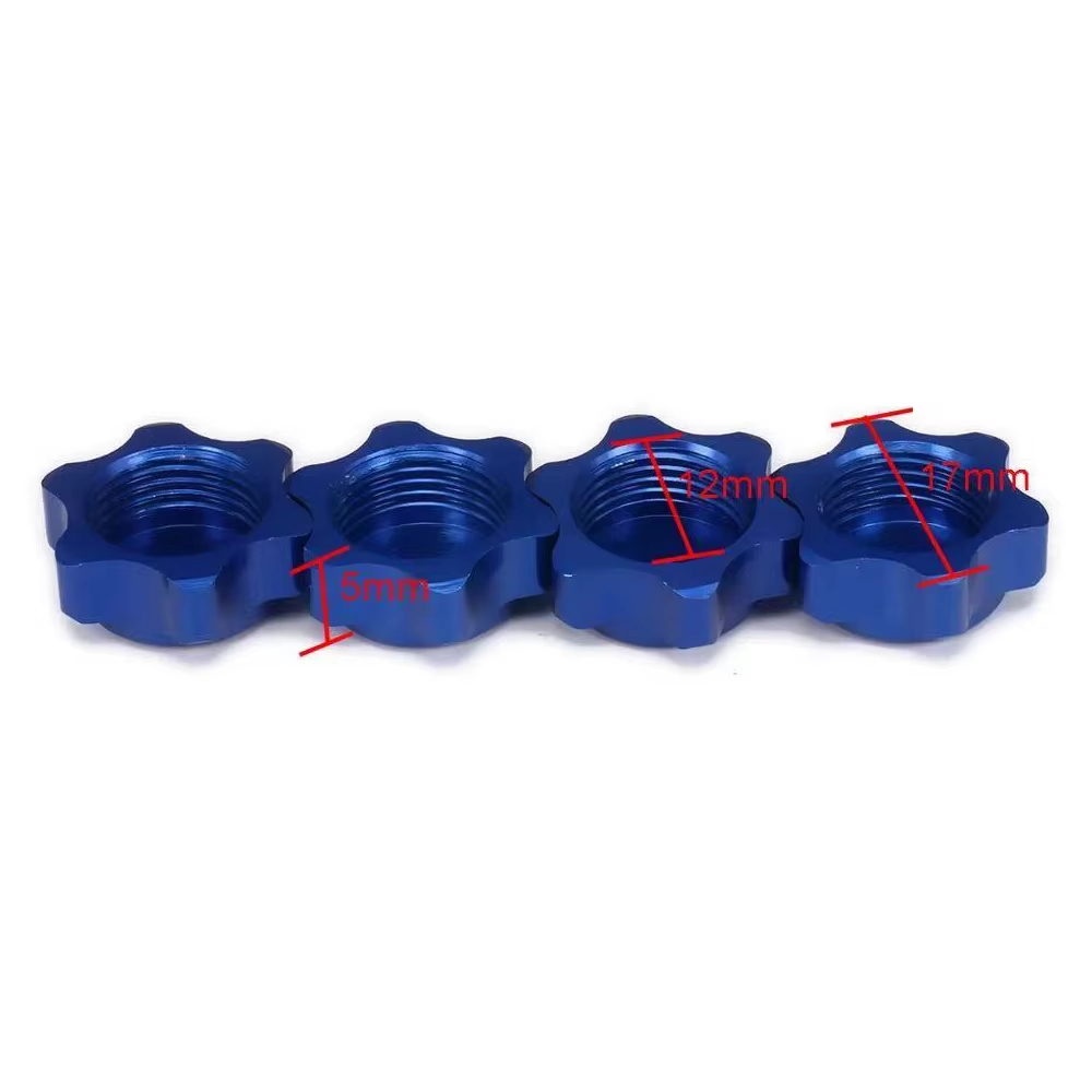 17mm Aluminum Wheel Hub Hex Nu - Rc Hobby Trucks 评论和价格
