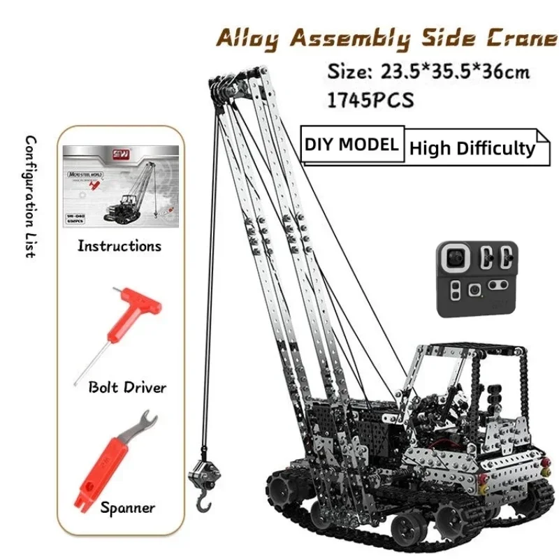 DIY Metal RC Crane Electric Ho - Rc Hobbies 评论和价格