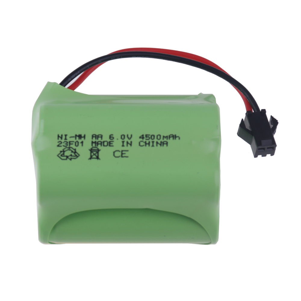 6v 4500mAh Ni-MH Battery SM Pl - Rc Hobby Trucks 评论和价格