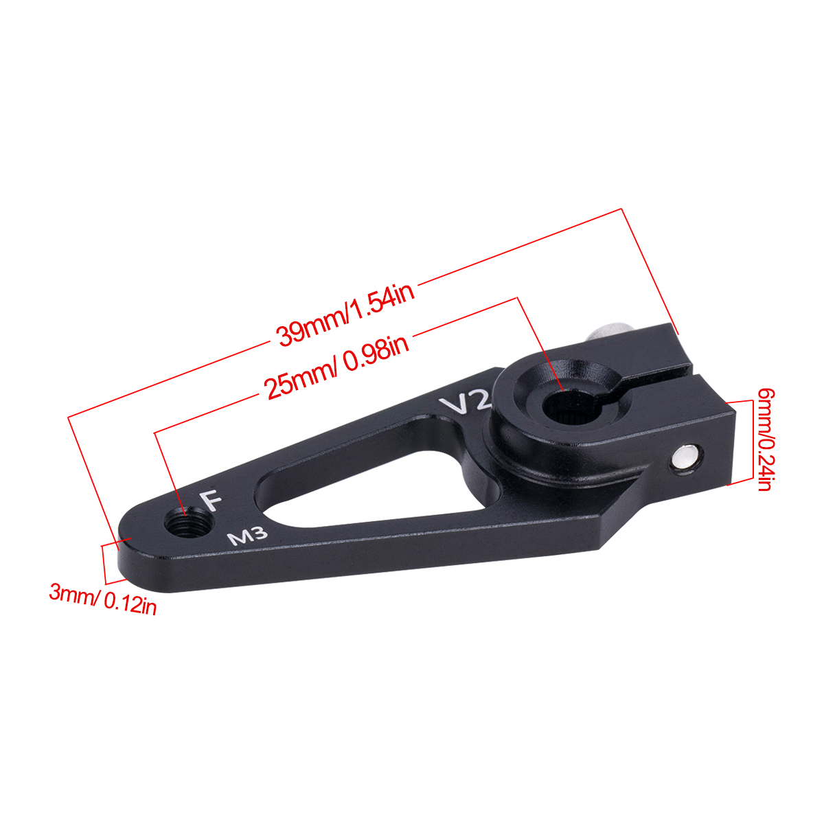 7075 Aluminum 25T Servo Horn M - Rc Hobby Shops 评论和价格