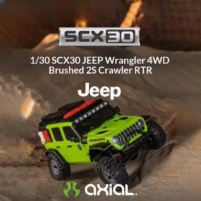 AXIAL 1/30 SCX30 Jeep Wrangler - Rc Hobby Jeep Wrangler 评论和价格