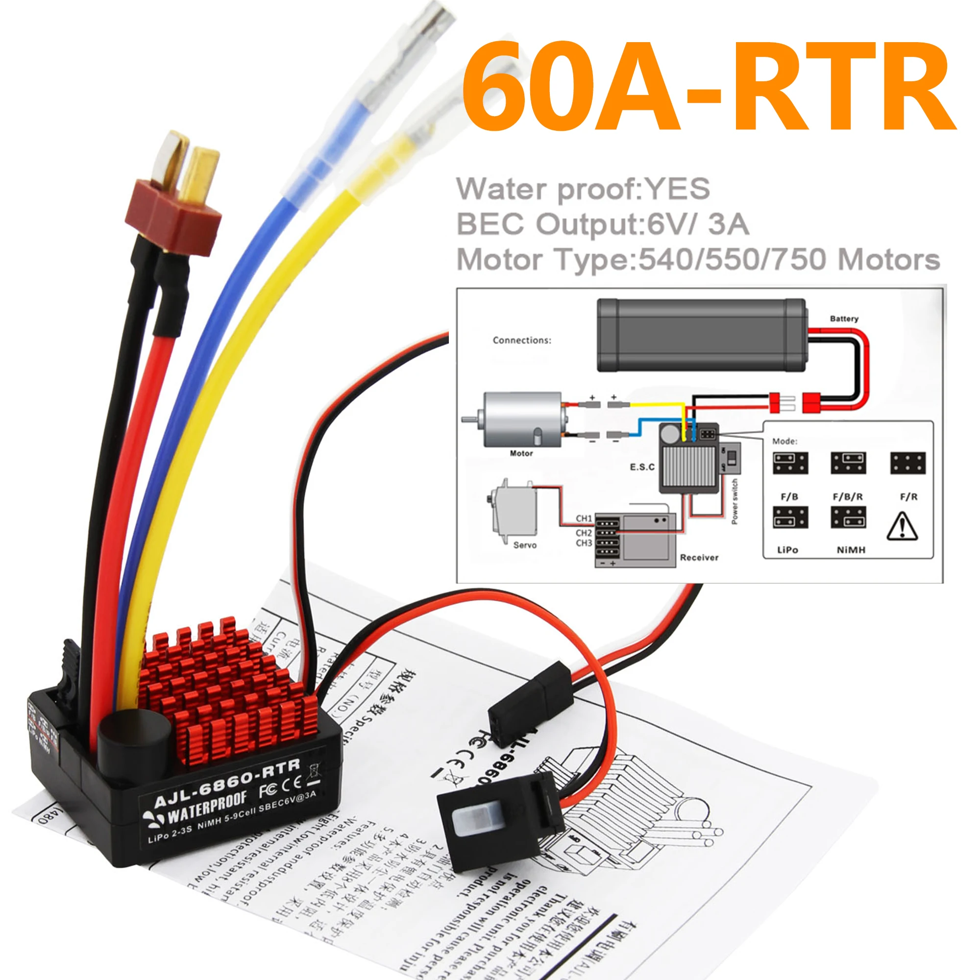 540/550/750 Motors Waterproof  - Rc Hobby Tank 评论和价格