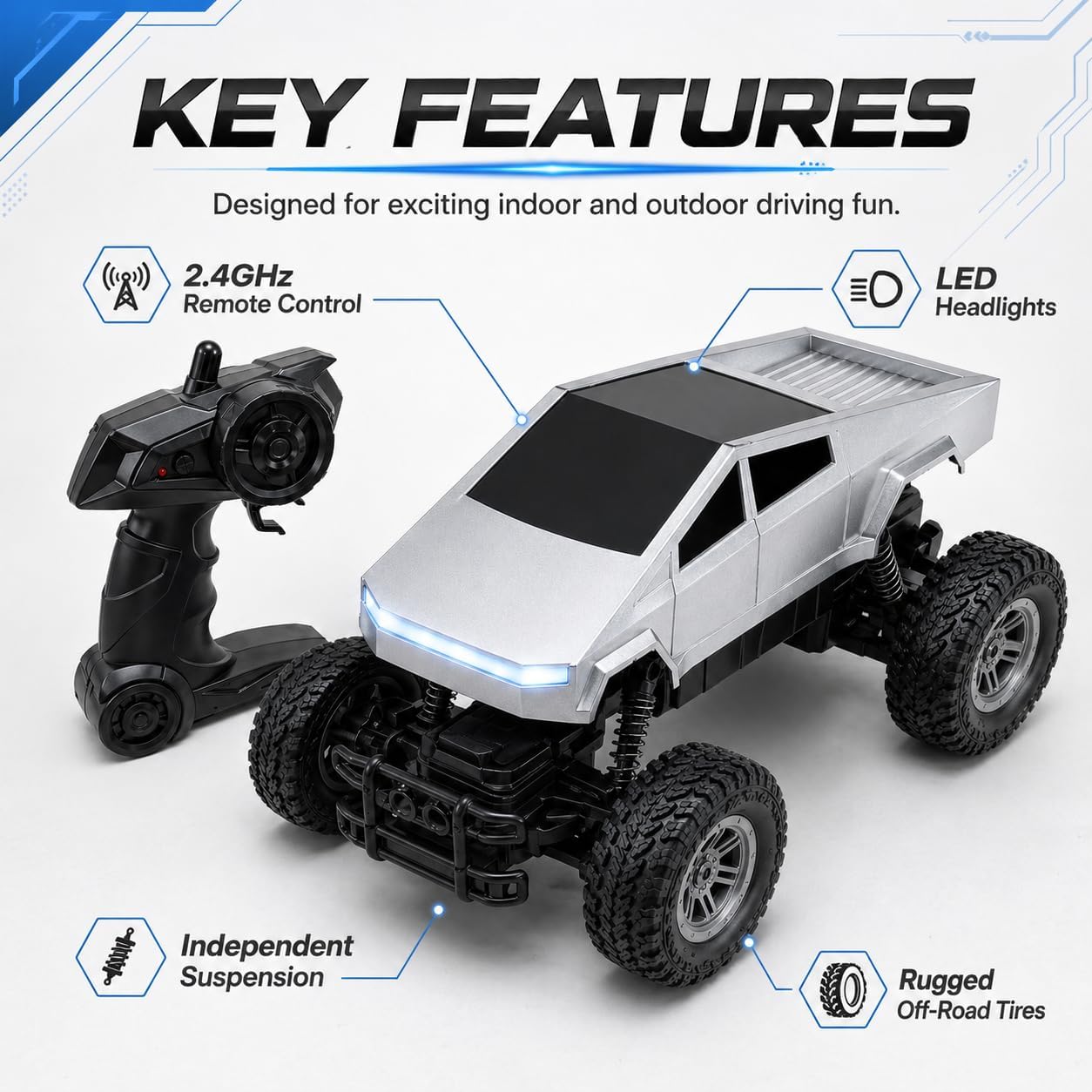 1:18 RC Car Remote Control Tru - Rc Hobby Tech Bali 评论和价格
