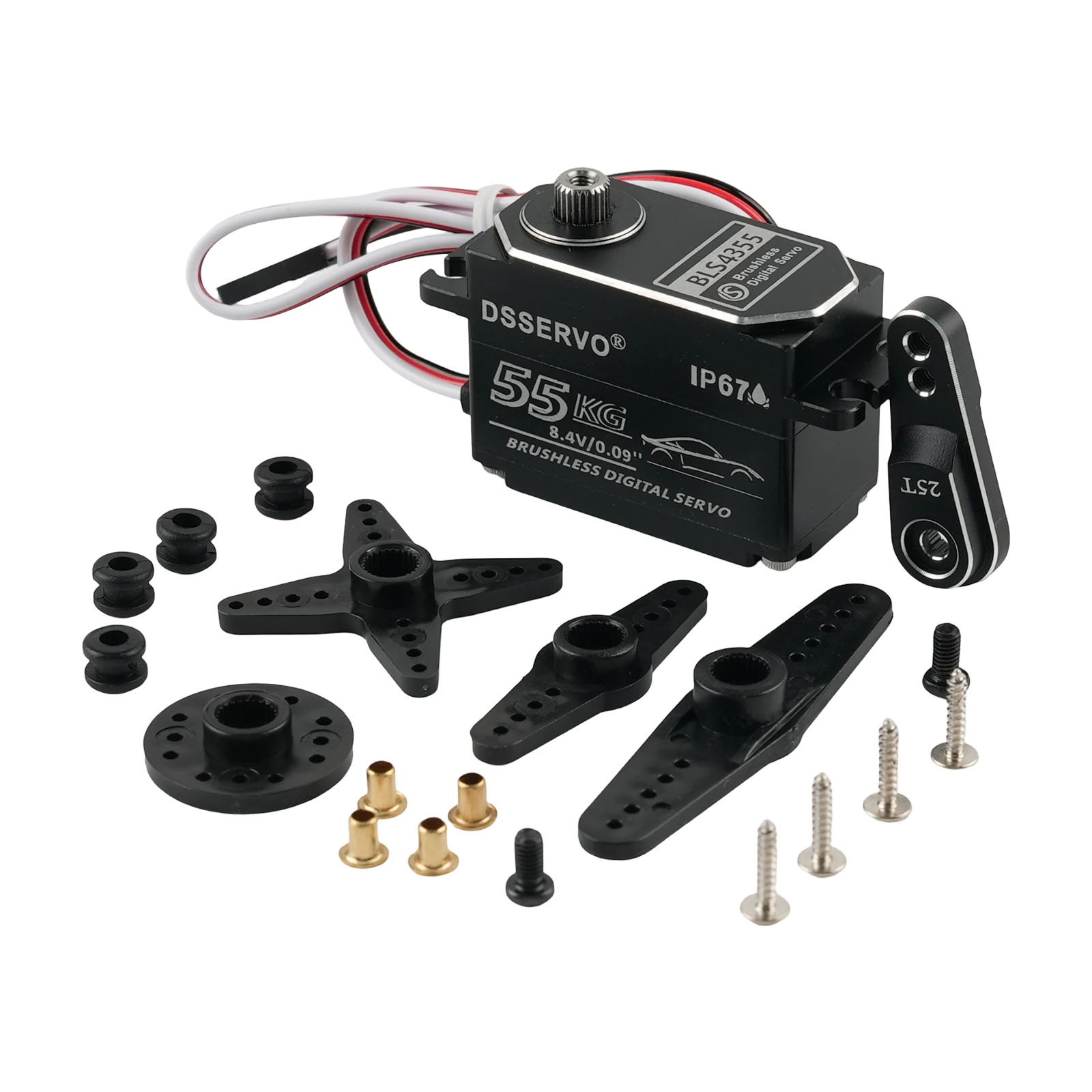 Dsservo BLS4355 55KG Low-profi - Rc Hobby Shops 评论和价格