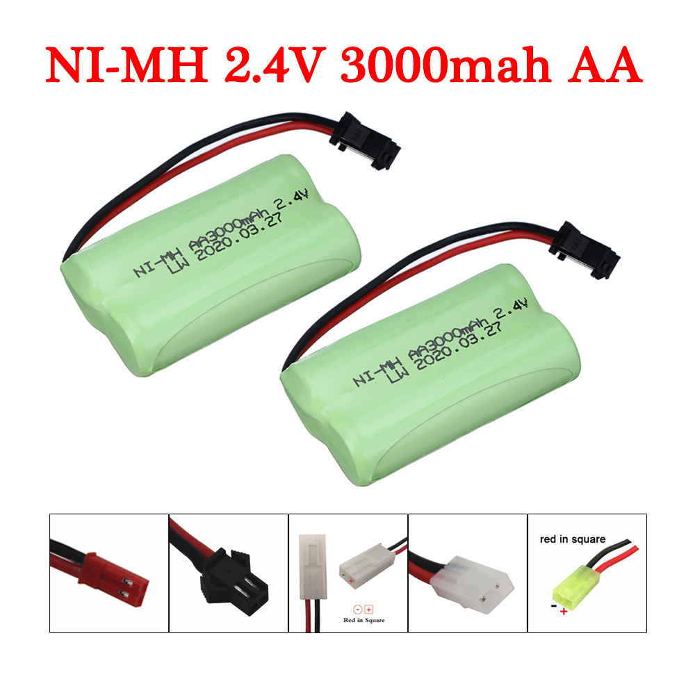 2.4V 3000mah NIMH AA Battery p - Rc Hobby Tank 评论和价格