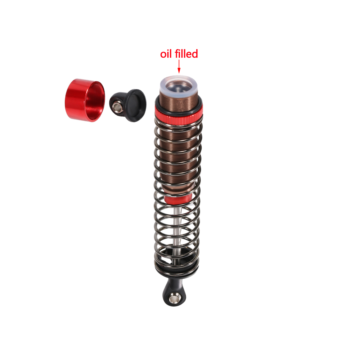 4Pcs Adjustable Oil Filled Sho - Rc Hobby Trucks 评论和价格