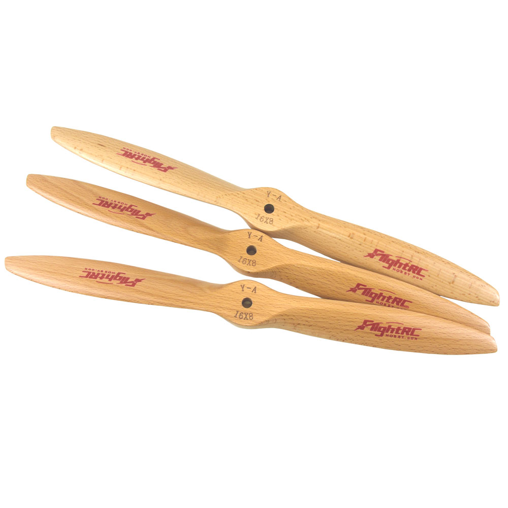 1Pc Wooden Beech Propeller CW  - Rc Hobby Engine 评论和价格