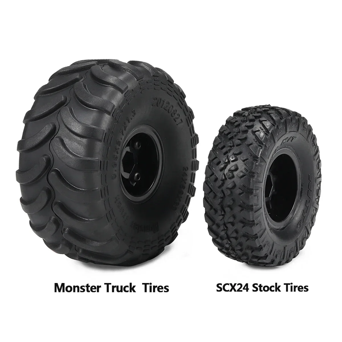 4pcs Monster Truck Tires with  - Rc Hobby Trucks 评论和价格