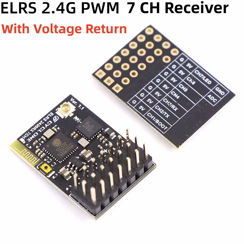 ELRS 2.4G PWM 7CH 6CH CRSF Rec - Rc Hobbies 评论和价格