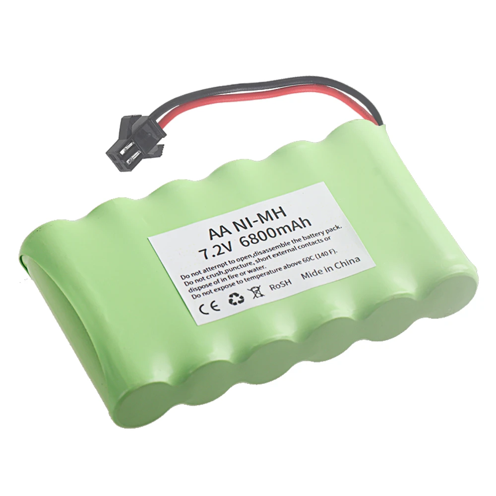 Ni-MH 7.2V 6800mAh SM Plug Bat - Rc Hobby Tank 评论和价格