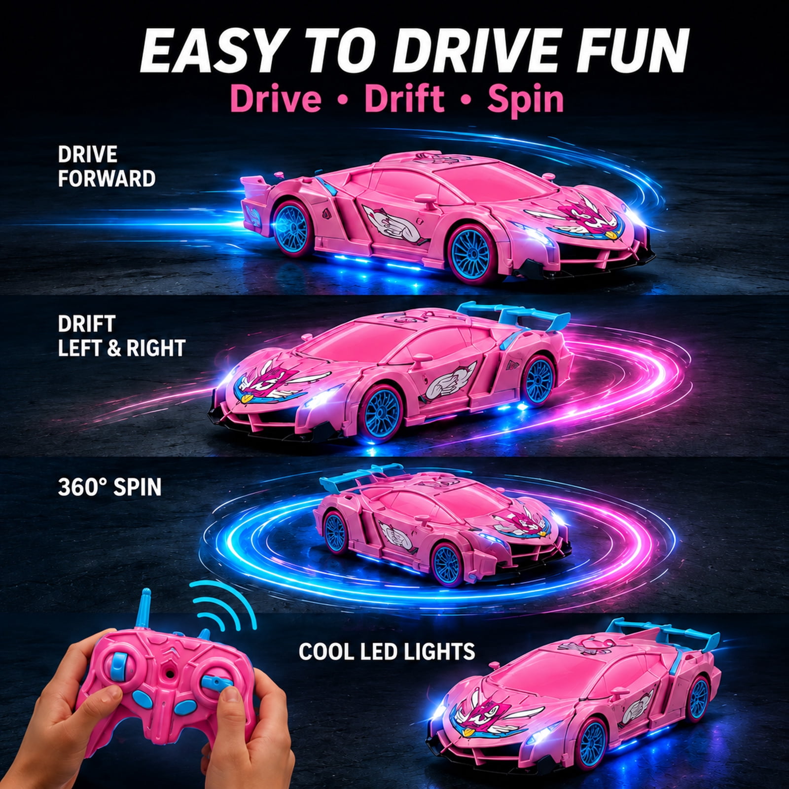Unicorn RC Transforming Robot  - Rc Hobby Tech Bali 评论和价格