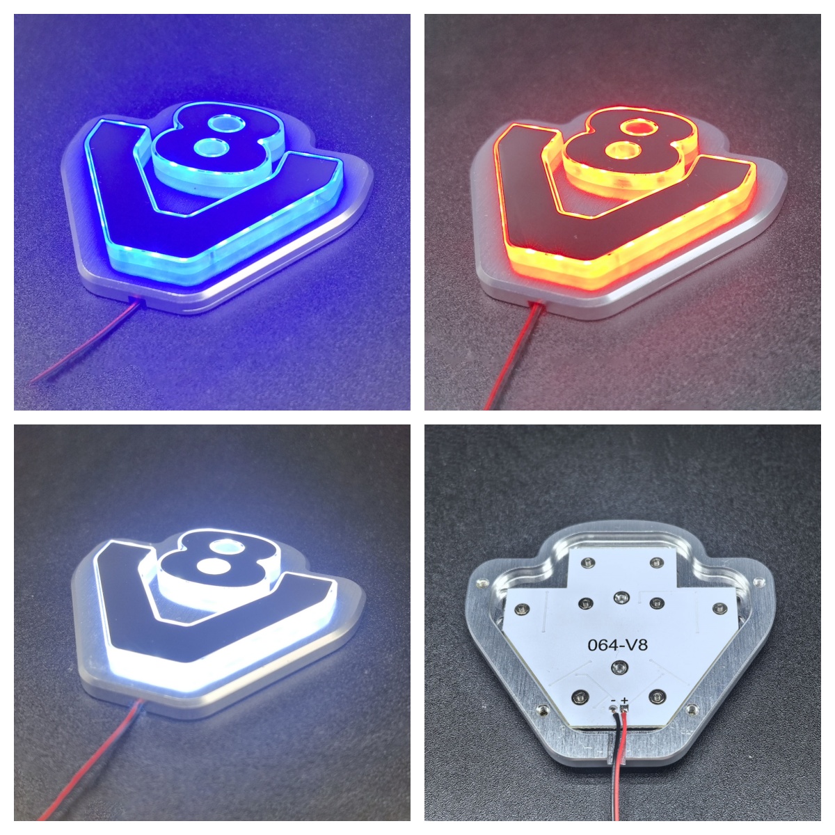 Cabin 5V LED Light Box Metal V - Rc Hobby Logo 评论和价格