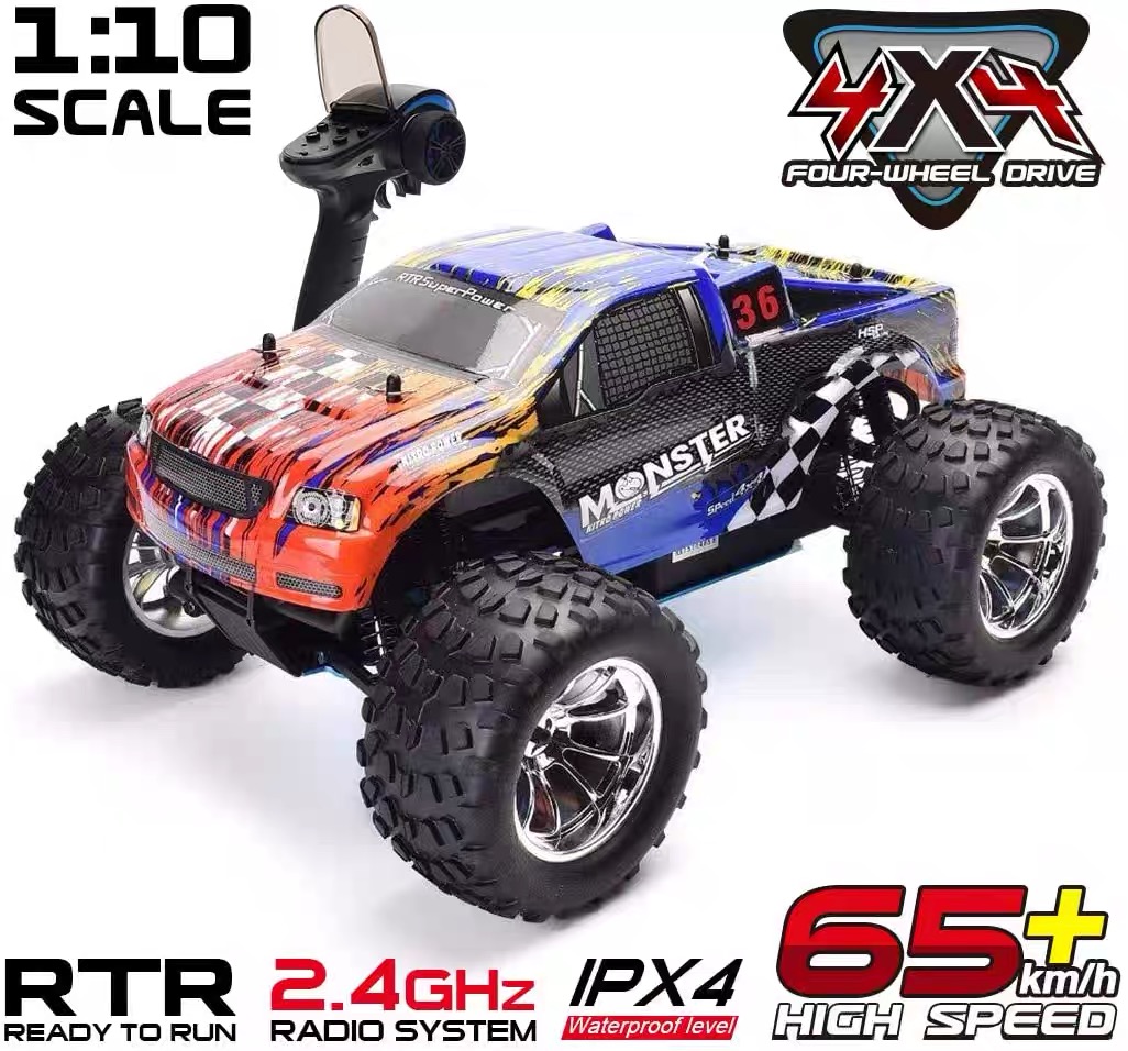 HSP RC Truck 1:10 Scale Nitro  - Rc Hobby Engine 评论和价格