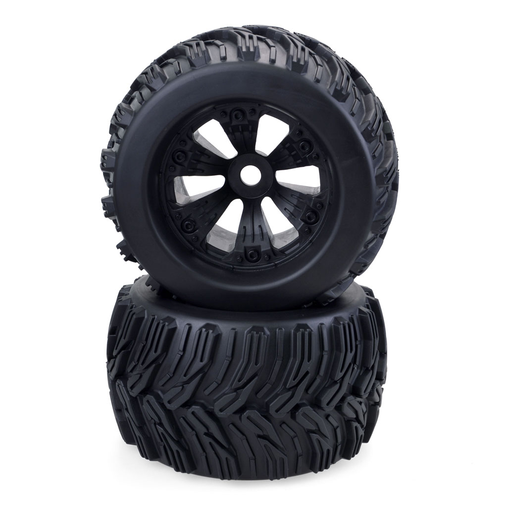 4PCS 1/8 Wheels Tires 170mm 16 - Rc Hobby Trucks 评论和价格
