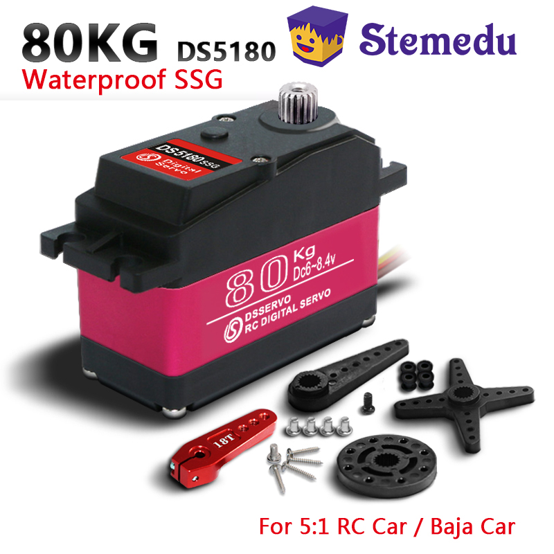 Dsservo Waterproof DS5180 80KG - Rc Hobby Shops 评论和价格