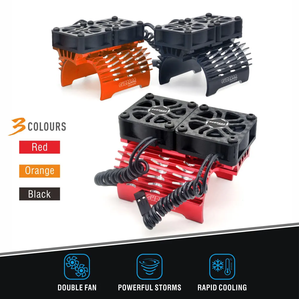 SURPASS HOBBY Dual Cooling Fan - Rc Hobby Engine 评论和价格