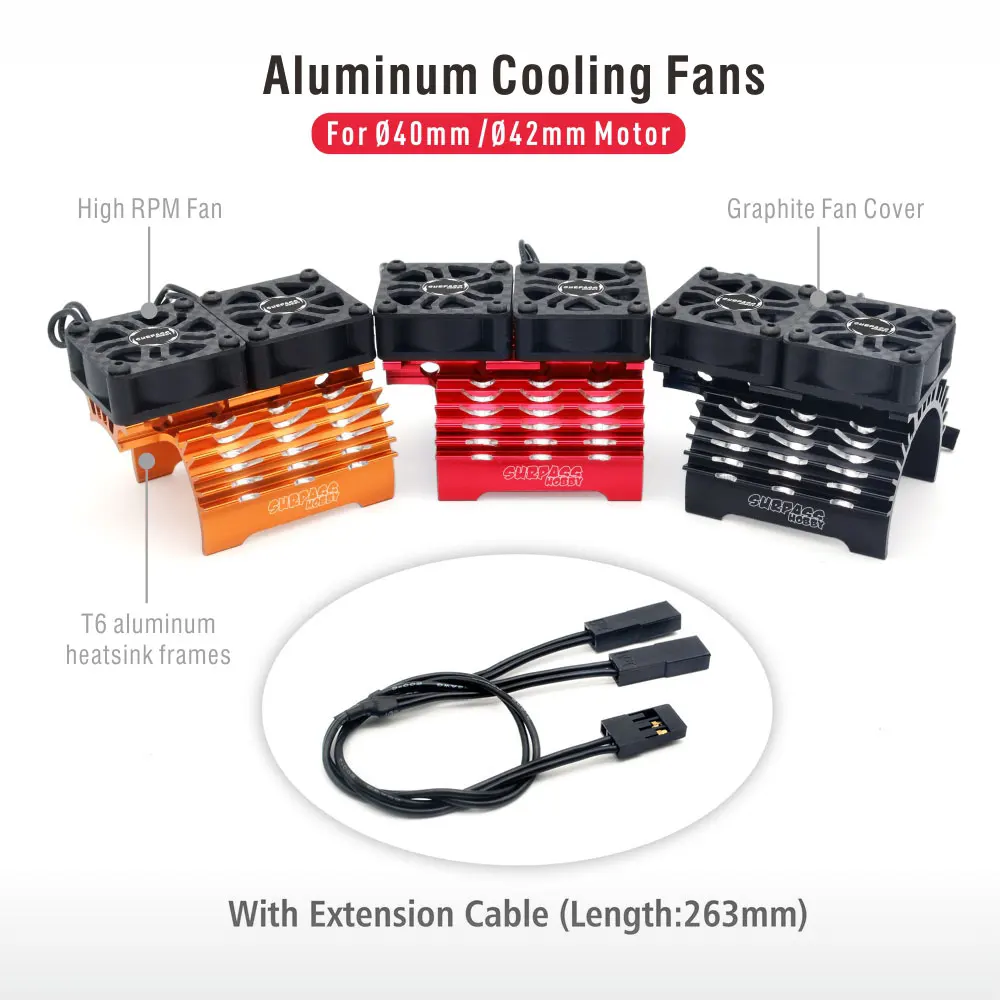 SURPASS HOBBY Dual Cooling Fan - Rc Hobby Engine 评论和价格